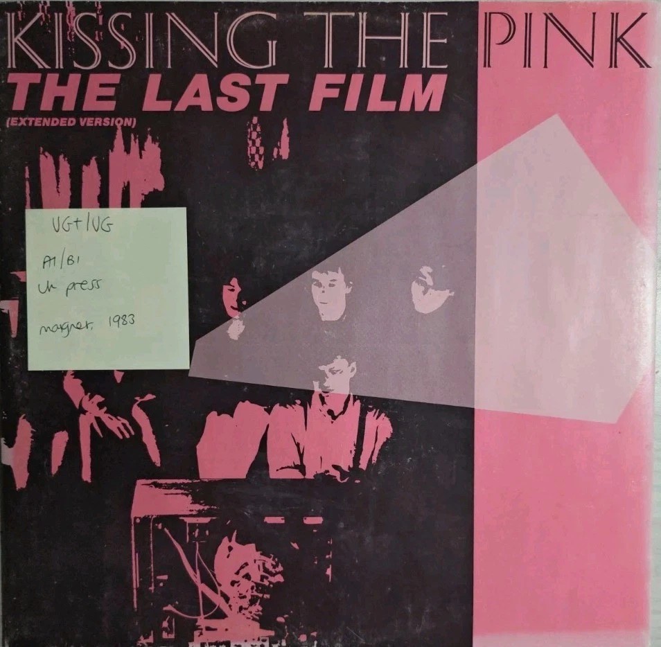 Kissing The Pink The Last Film Vinyl Record 12" VG+/VG 12KTP3 1983 sleeve Kissing The Pink The Last Film Vinyl Record 12" VG+/VG 12KTP3 1983 sleeve