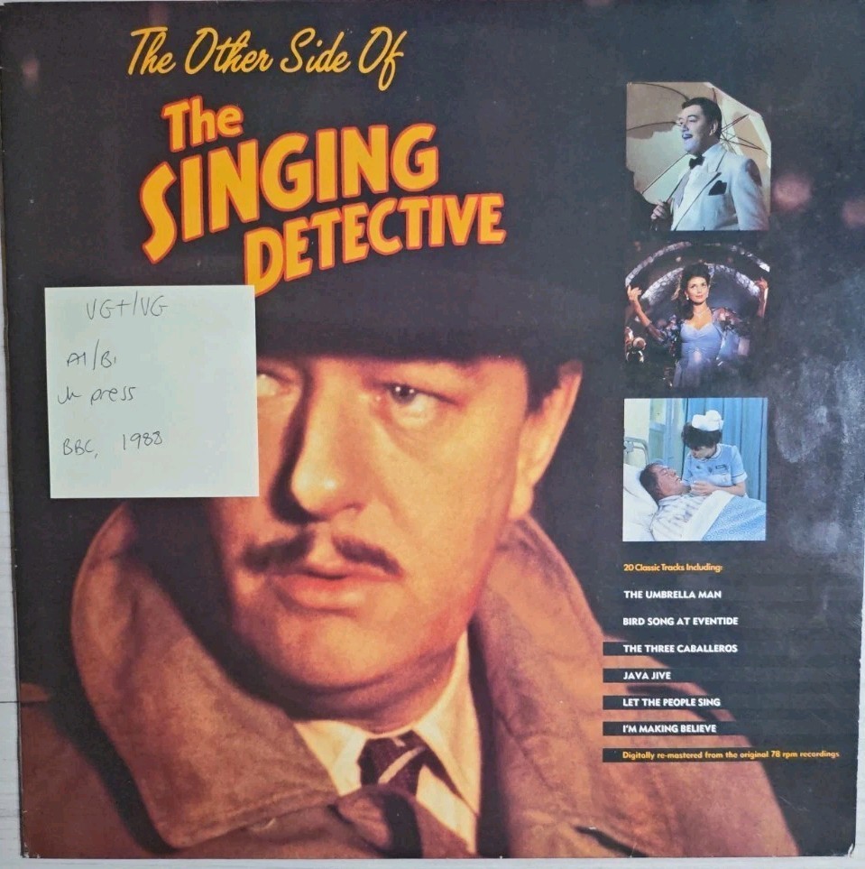 The Other Side Of The Singing Detective Vinyl Record VG+/VG REN708 1988 sleeve The Other Side Of The Singing Detective Vinyl Record VG+/VG REN708 1988 sleeve