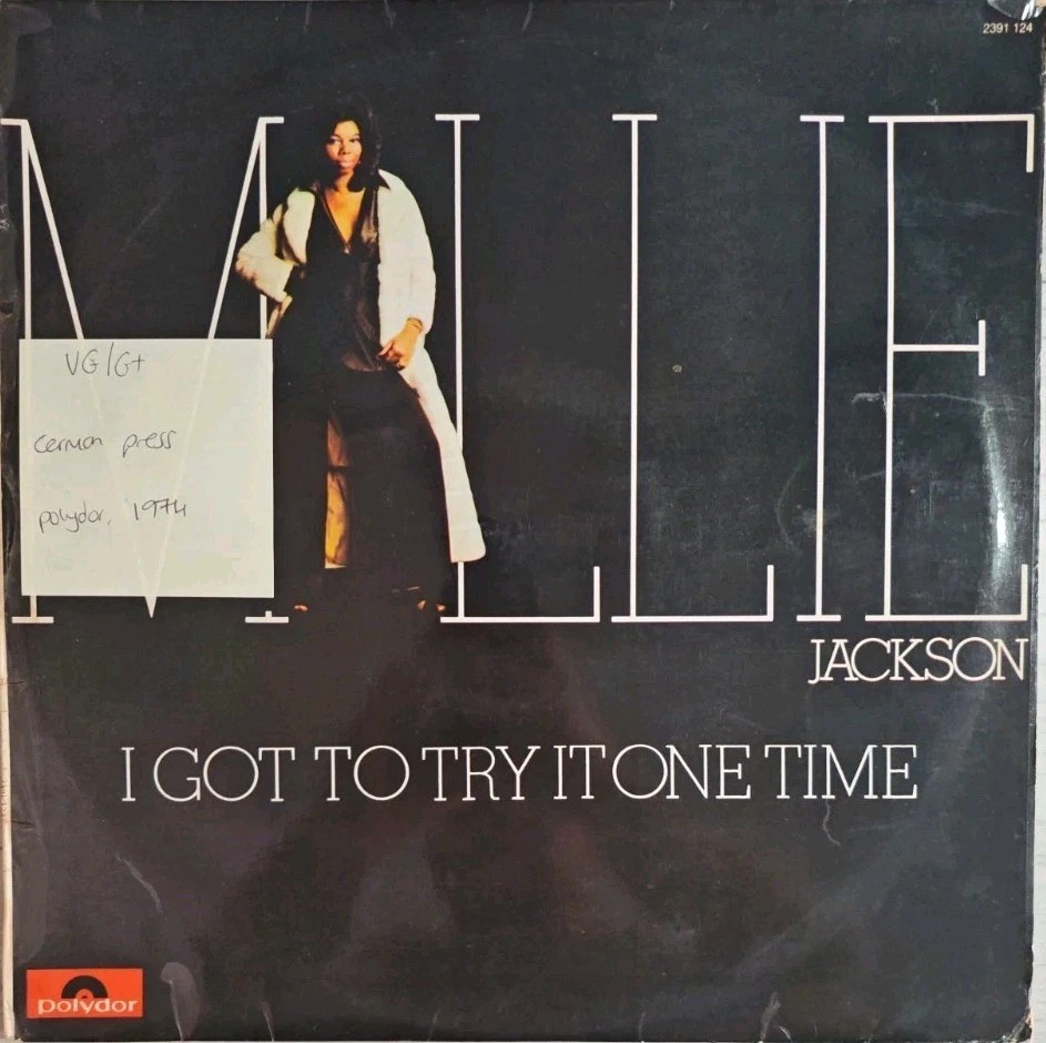 Millie Jackson I Got To Try It One More Time Vinyl Record LP VG/G+ 2391124 1974 sleeve Millie Jackson I Got To Try It One More Time Vinyl Record LP VG/G+ 2391124 1974 sleeve