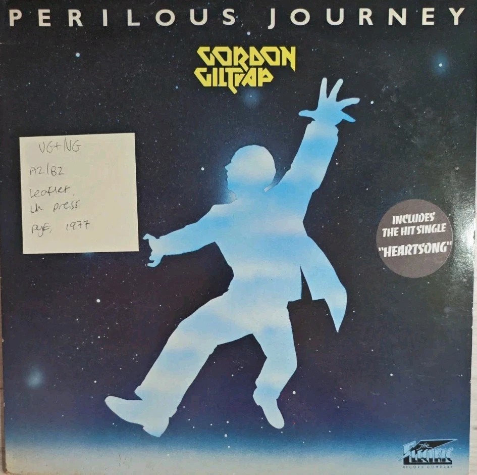Gordon Giltrap Perilous Journey Vinyl Record LP VG+/VG TRIX4 1977 sleeve Gordon Giltrap Perilous Journey Vinyl Record LP VG+/VG TRIX4 1977 sleeve