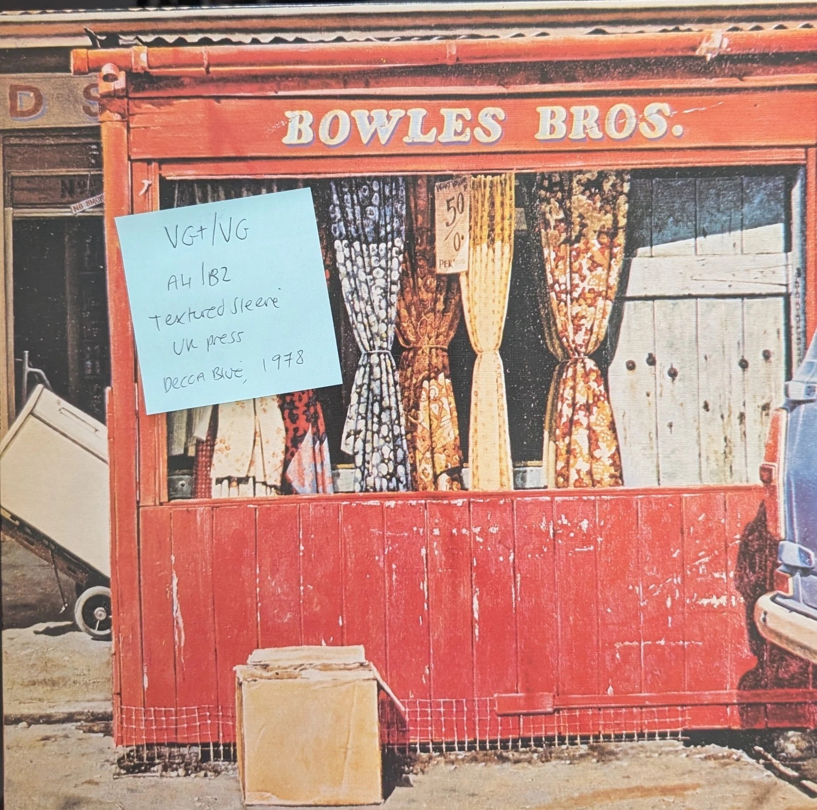 Bowles Bros Roger Buys A Fridge Vinyl Record LP VG+/VG TXS 127 1978 sleeve Bowles Bros Roger Buys A Fridge Vinyl Record LP VG+/VG TXS 127 1978 sleeve