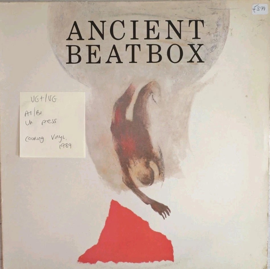 Ancient Beatbox Self Titled Vinyl Record LP VG+/VG COOK021 1989 sleeve Ancient Beatbox Self Titled Vinyl Record LP VG+/VG COOK021 1989 sleeve