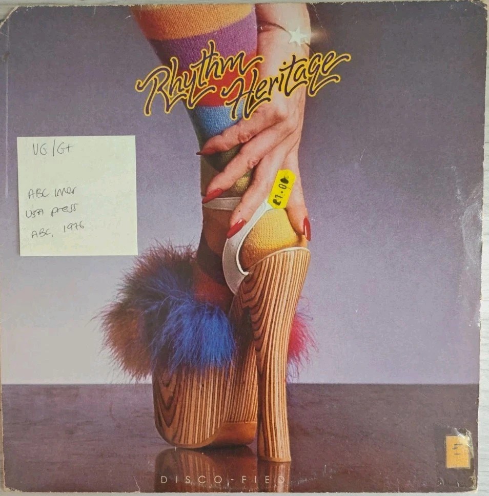 Rhythm Heritage Disco-Fied Vinyl Record LP VG/G+ ABCD-934 1976 sleeve Rhythm Heritage Disco-Fied Vinyl Record LP VG/G+ ABCD-934 1976 sleeve