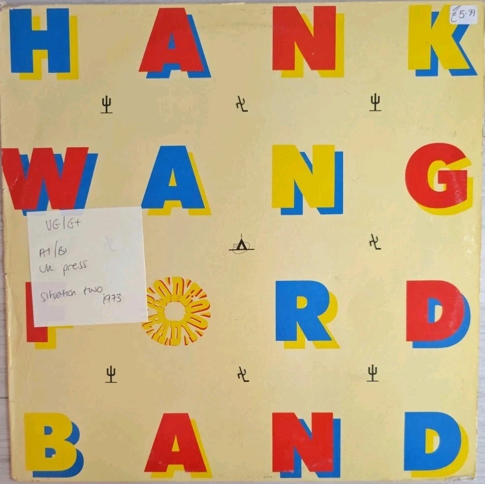 The Hank Wangford Band Rodeo Radio Vinyl Record VG/G+ SITU6 1973 sleeve The Hank Wangford Band Rodeo Radio Vinyl Record VG/G+ SITU6 1973 sleeve