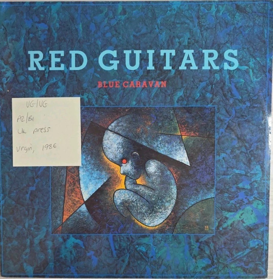 Red Guitars Blue Caravan Vinyl Record 12" VG/VG VS899-12 1986 sleeve Red Guitars Blue Caravan Vinyl Record 12" VG/VG VS899-12 1986 sleeve