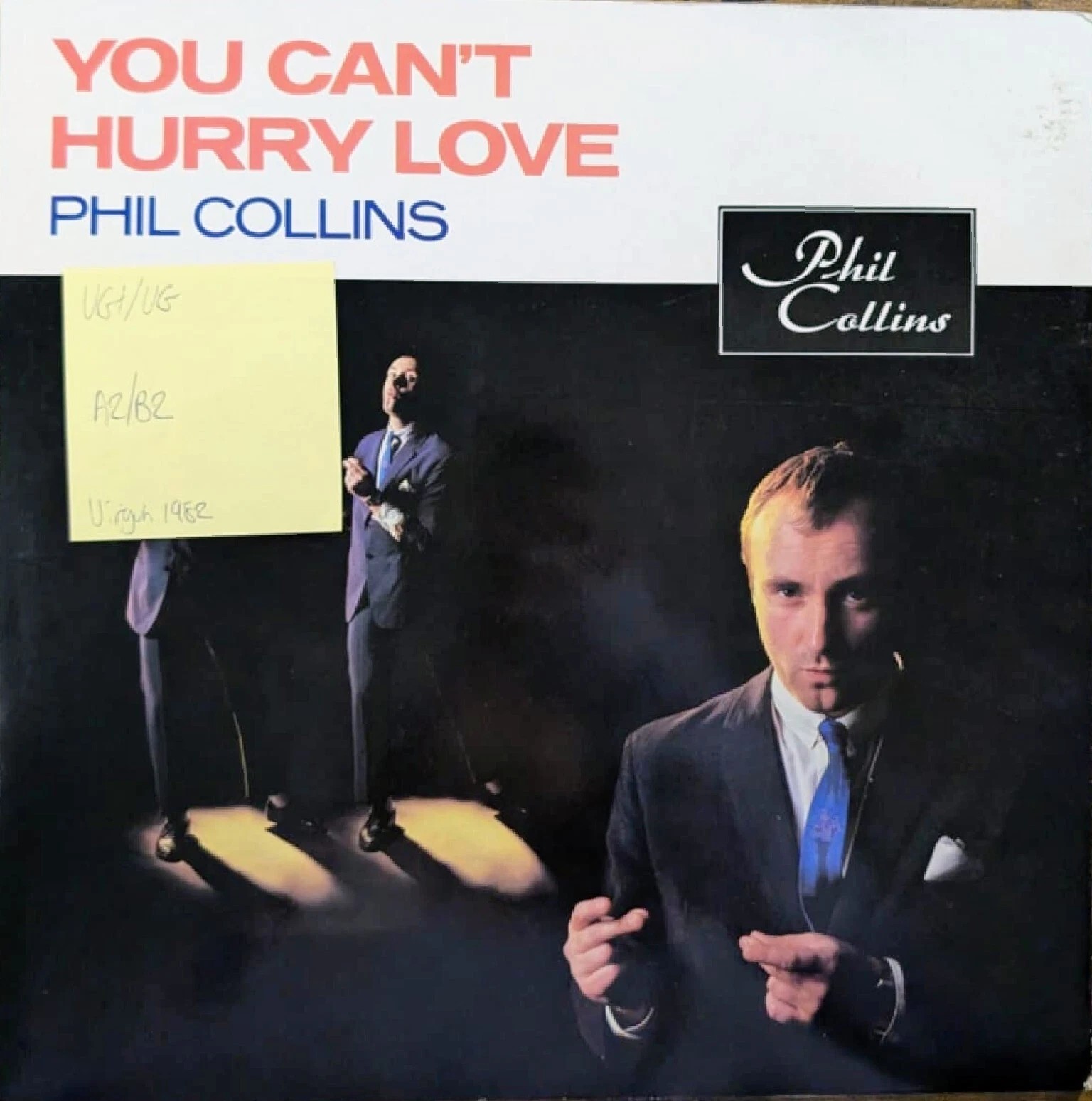 Phil Collins You Can't Hurry Love Vinyl Record 12" VG+/VG VS531-12 1982 sleeve Phil Collins You Can't Hurry Love Vinyl Record 12" VG+/VG VS531-12 1982 sleeve