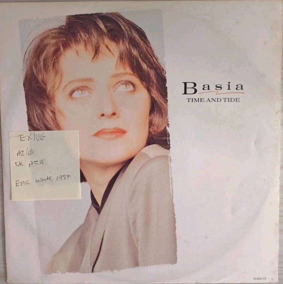 Basia Time And Tide Vinyl Record 12" EX/VG BASH T5 1987 sleeve Basia Time And Tide Vinyl Record 12" EX/VG BASH T5 1987 sleeve