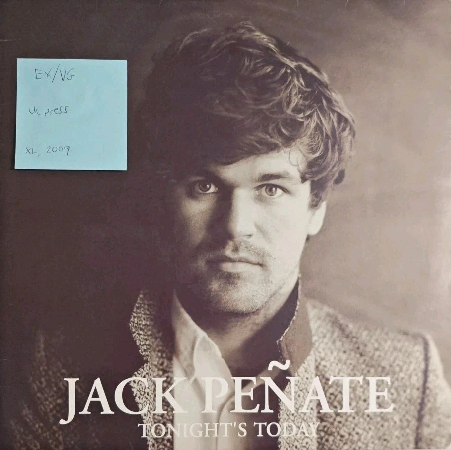 Jack Pennate Tonight's Today Vinyl Record EX/VG XLT420 2009 sleeve Jack Pennate Tonight's Today Vinyl Record EX/VG XLT420 2009 sleeve