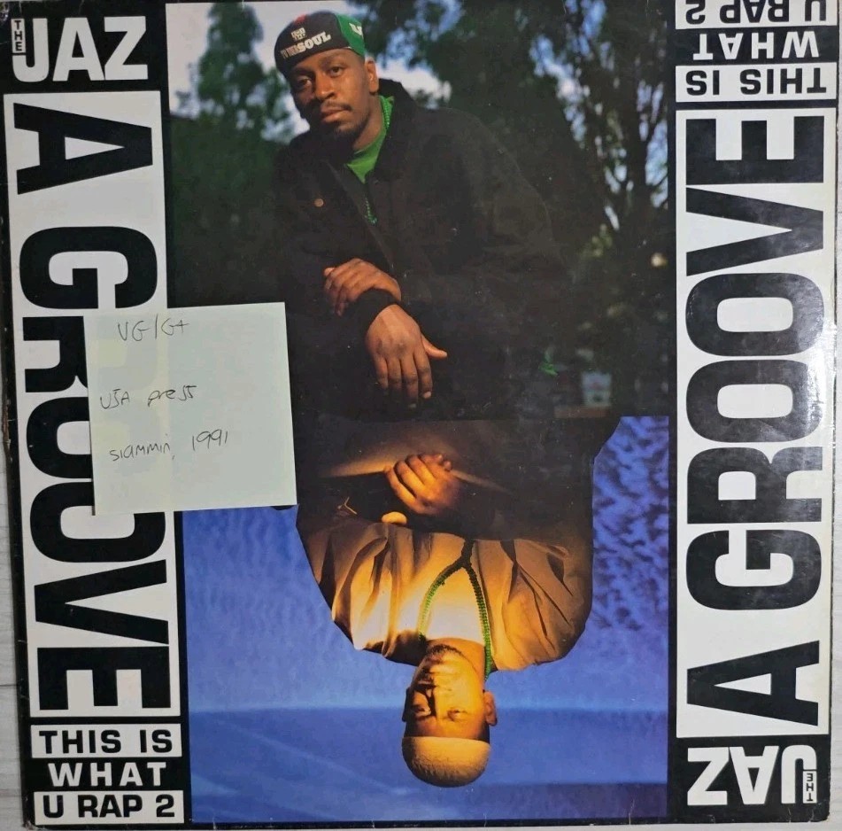 The Jaz A Grove This Is What U Rap 2 Vinyl Record 12" VG/G+ QAL 254 sleeve The Jaz A Grove This Is What U Rap 2 Vinyl Record 12" VG/G+ QAL 254 sleeve