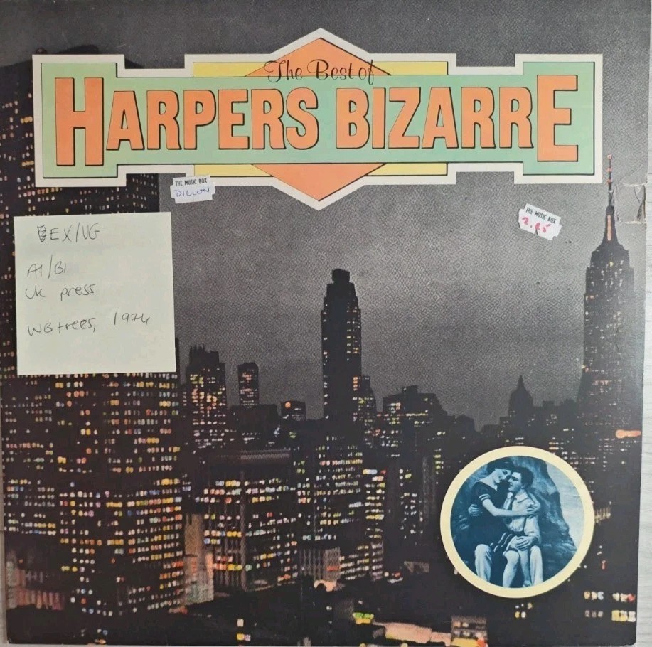 Harpers Bizarre The Best Of Vinyl Record LP EX/VG K56044 1974 sleeve Harpers Bizarre The Best Of Vinyl Record LP EX/VG K56044 1974 sleeve
