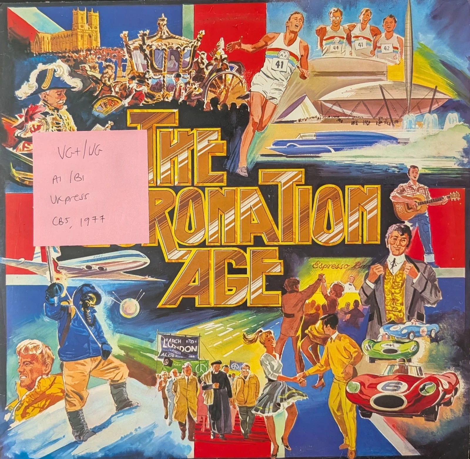 Various The Coronation Age Vinyl Record LP VG+/VG LSP13275 1977 sleeve Various The Coronation Age Vinyl Record LP VG+/VG LSP13275 1977 sleeve
