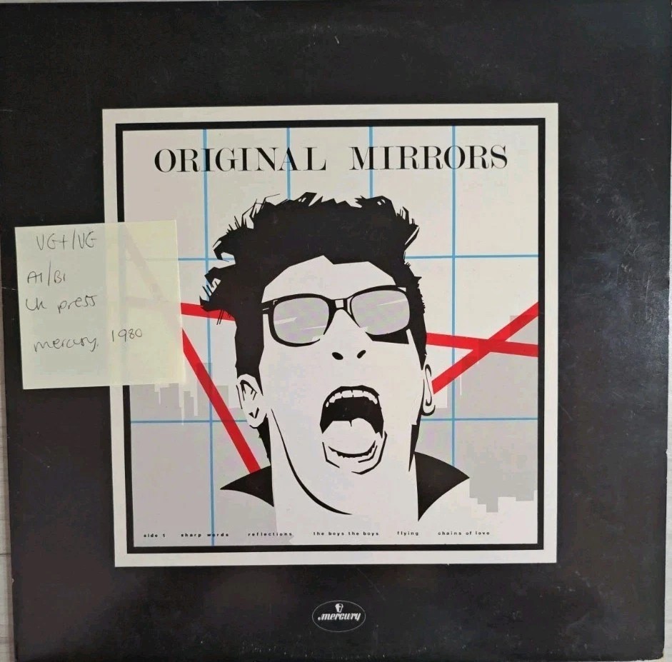 Original Mirrors Vinyl Record LP VG+/VG 9102039 1980 sleeve Original Mirrors Vinyl Record LP VG+/VG 9102039 1980 sleeve