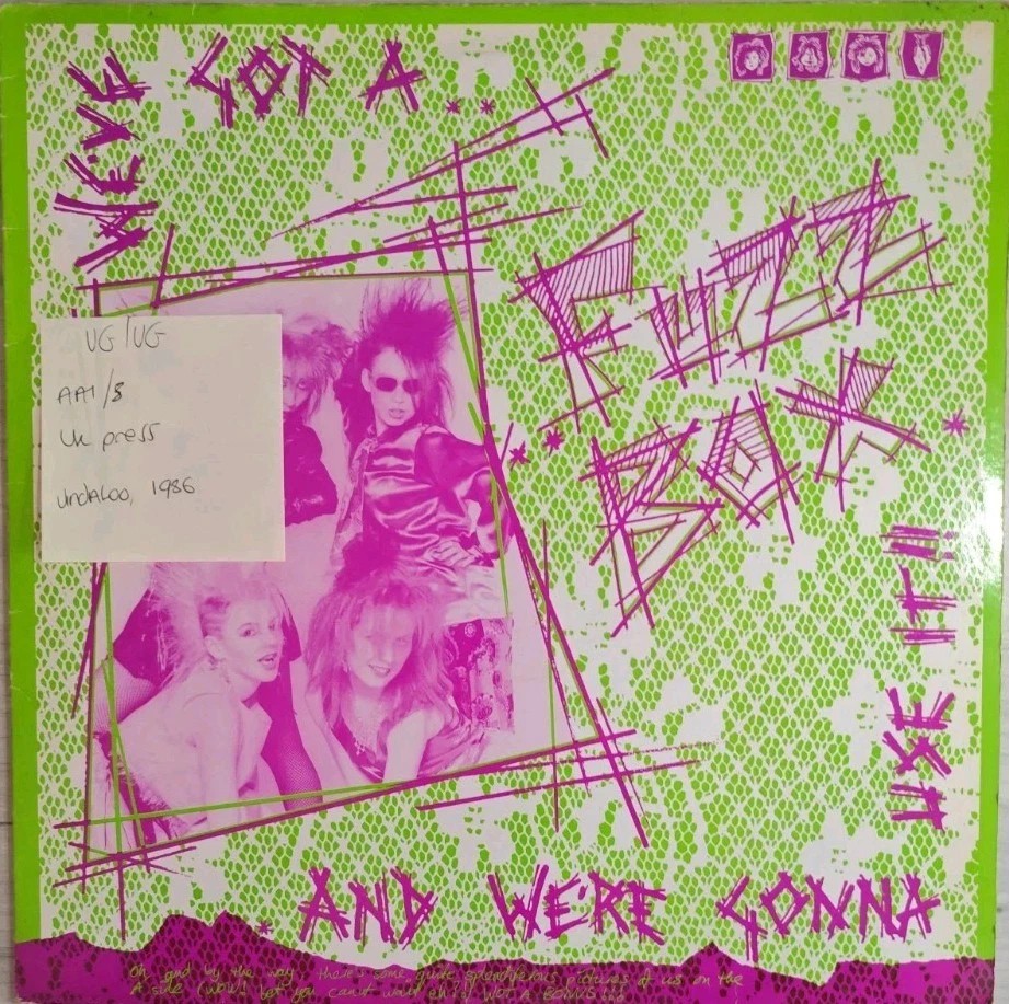 Fuzzbox Rules & Regulations Vinyl Record 12" VG/VG UGH11T 1986 sleeve Fuzzbox Rules & Regulations Vinyl Record 12" VG/VG UGH11T 1986 sleeve