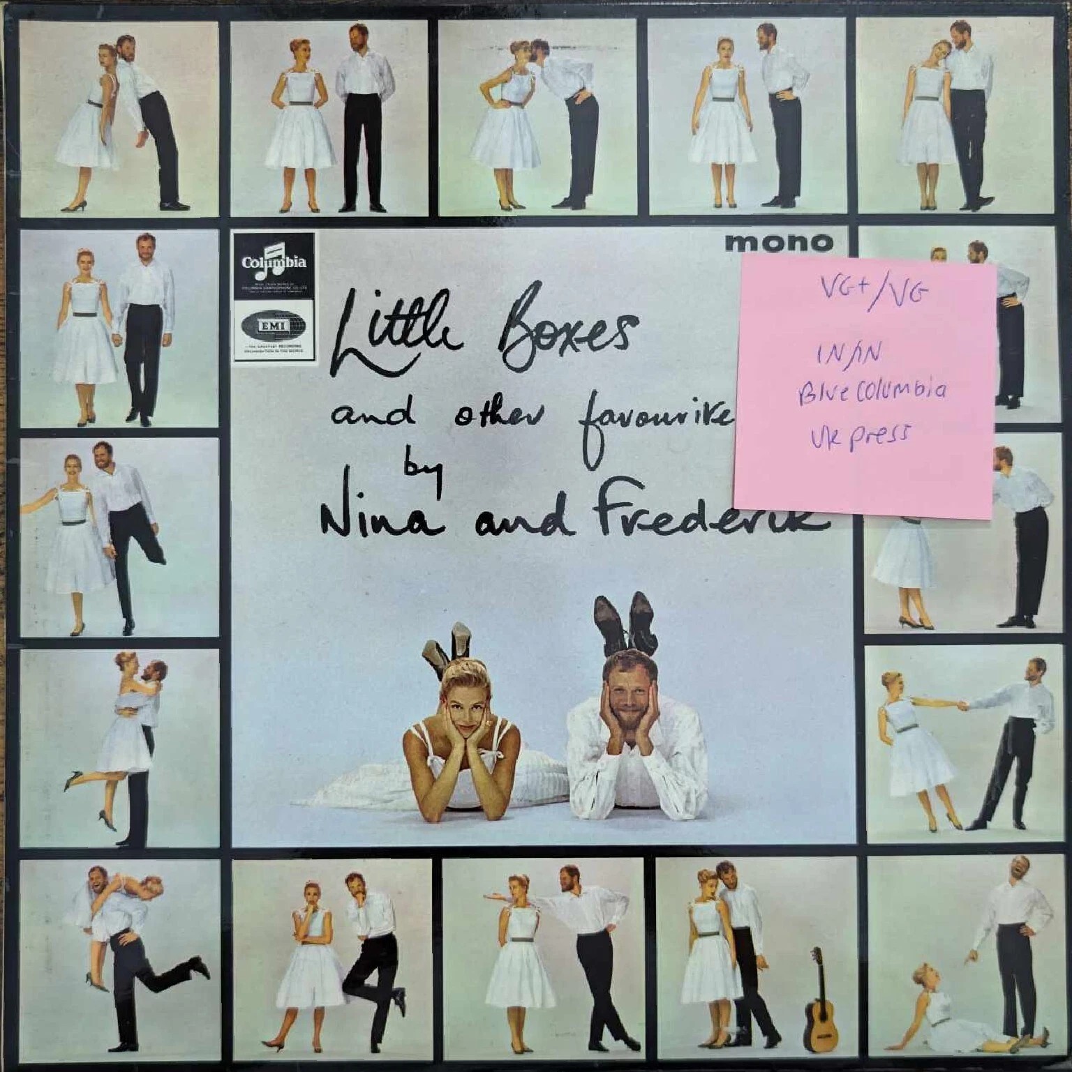 Nina & Frederik Little Boxes & Other Favourites Vinyl Record LP VG+/VG 33SX1683 sleeve Nina & Frederik Little Boxes & Other Favourites Vinyl Record LP VG+/VG 33SX1683 sleeve