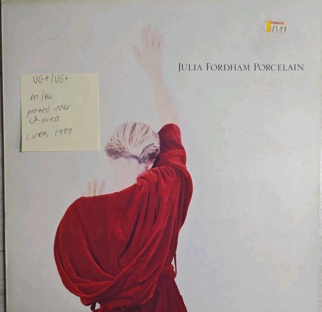 Julia Fordham Porcelain Vinyl Record LP VG+/VG+ CIRCA 10 1989 sleeve Julia Fordham Porcelain Vinyl Record LP VG+/VG+ CIRCA 10 1989 sleeve