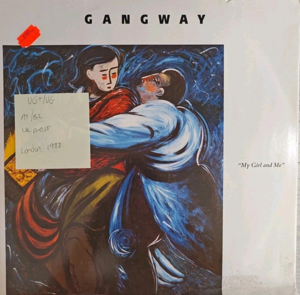 Gangway My Girl and Me Vinyl Record 12" VG+/VG LONX182 1982 sleeve Gangway My Girl and Me Vinyl Record 12" VG+/VG LONX182 1982 sleeve