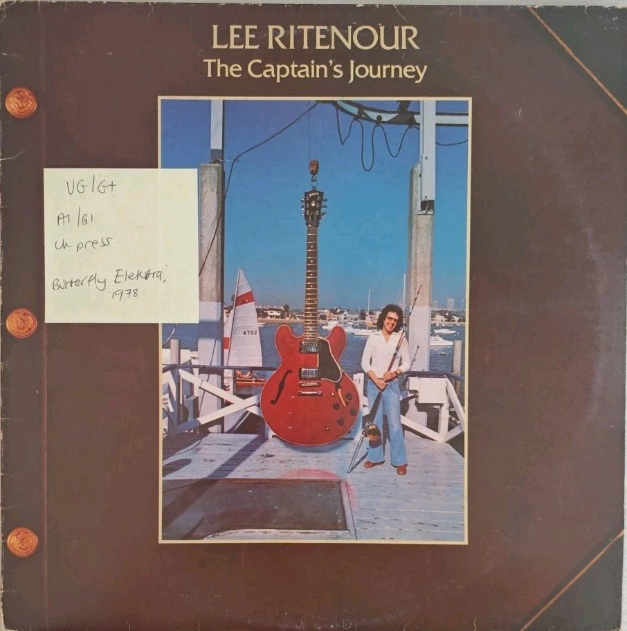 Lee Ritenour The Captain's Journey Vinyl Record LP VG/G+ K52094 1979 sleeve Lee Ritenour The Captain's Journey Vinyl Record LP VG/G+ K52094 1979 sleeve