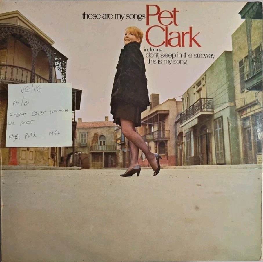 Petula Clark These Are My Songs Vinyl Record LP VG/VG NPL18197 1967 vinyl record sleeve Petula Clark These Are My Songs Vinyl Record LP VG/VG NPL18197 1967 vinyl record sleeve