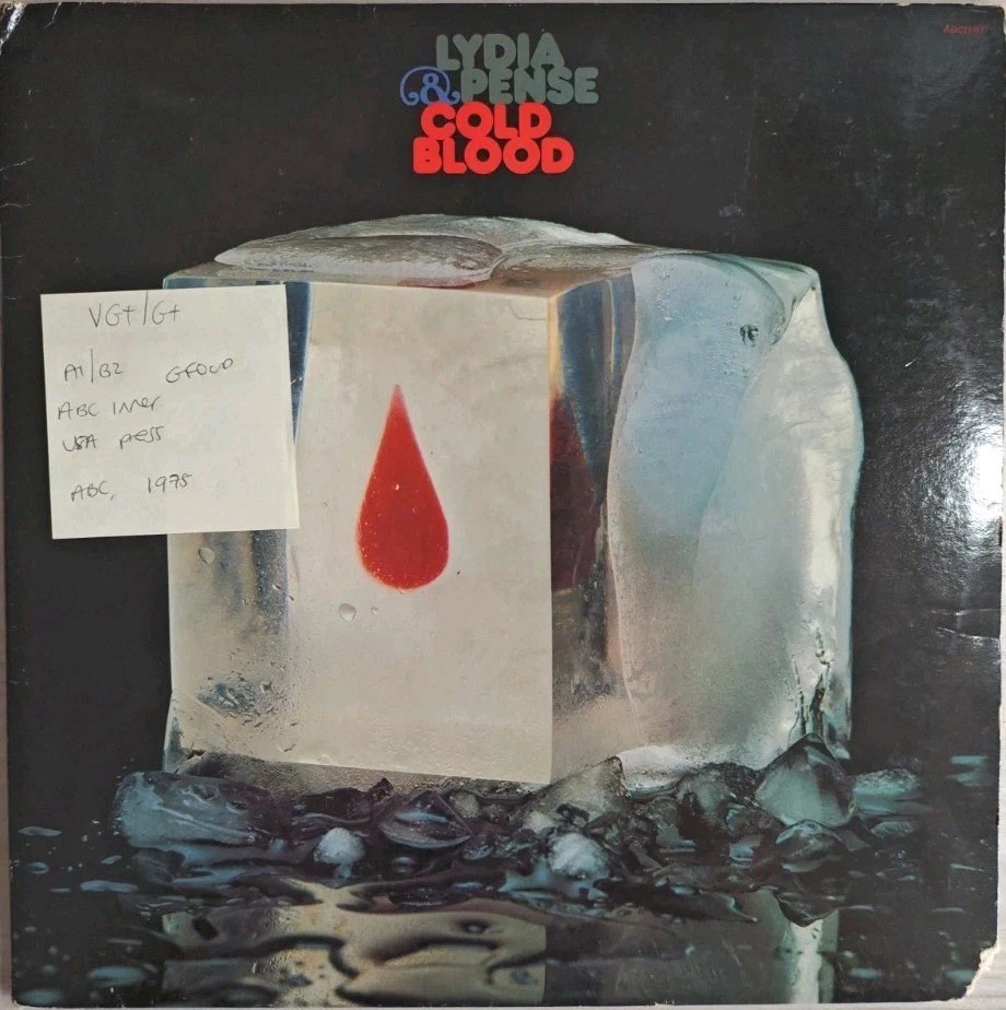 Lydia Pense & Cold Blood Vinyl Record LP VG+/G+ ABCD-917 1975 sleeve Lydia Pense & Cold Blood Vinyl Record LP VG+/G+ ABCD-917 1975 sleeve