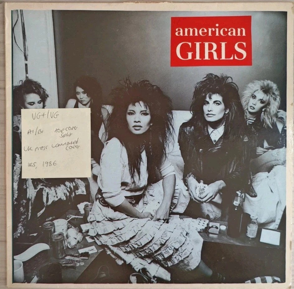 American Girls Self Titled Vinyl Record LP VG+/VG MIRF1009 1986 sleeve American Girls Self Titled Vinyl Record LP VG+/VG MIRF1009 1986 sleeve