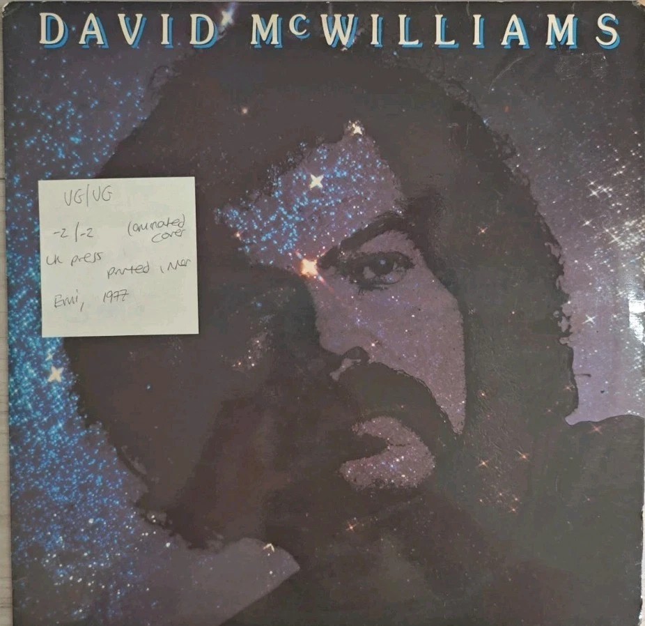 David McWilliams Self Titled Vinyl Record LP VG/VG EMC3169 1977 sleeve David McWilliams Self Titled Vinyl Record LP VG/VG EMC3169 1977 sleeve