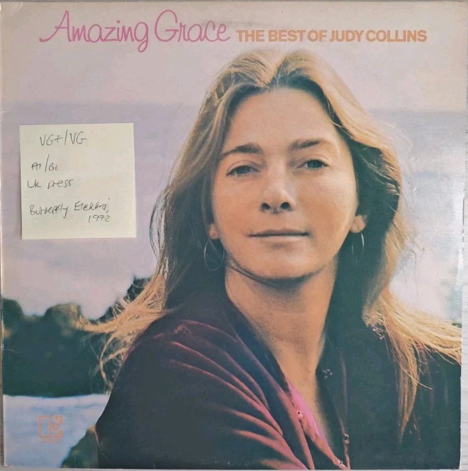 Judy Collins Amazing Grace The Best Of Judy Collins Vinyl Record VG+/VG K42110 sleeve Judy Collins Amazing Grace The Best Of Judy Collins Vinyl Record VG+/VG K42110 sleeve