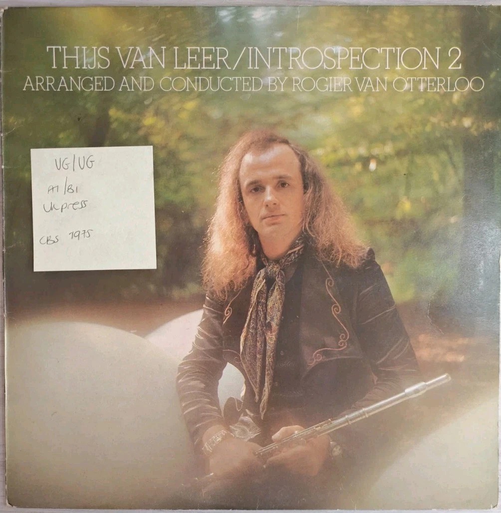 Thijs Van Leer Introspection 2 Vinyl Record LP VG/VG CBS65915 1975 sleeve Thijs Van Leer Introspection 2 Vinyl Record LP VG/VG CBS65915 1975 sleeve