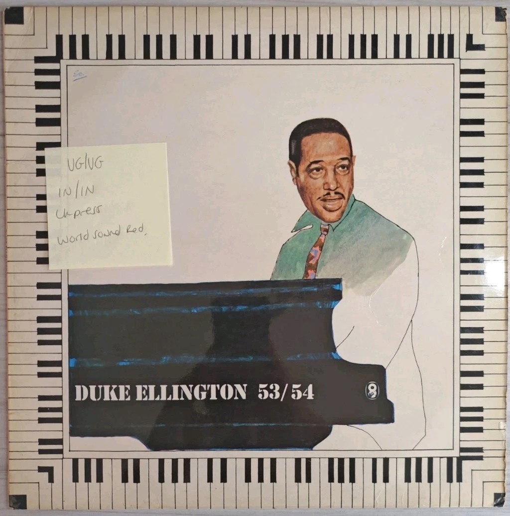 Duke Ellington 53/54 Vinyl Record VG/VG T708 sleeve Duke Ellington 53/54 Vinyl Record VG/VG T708 sleeve