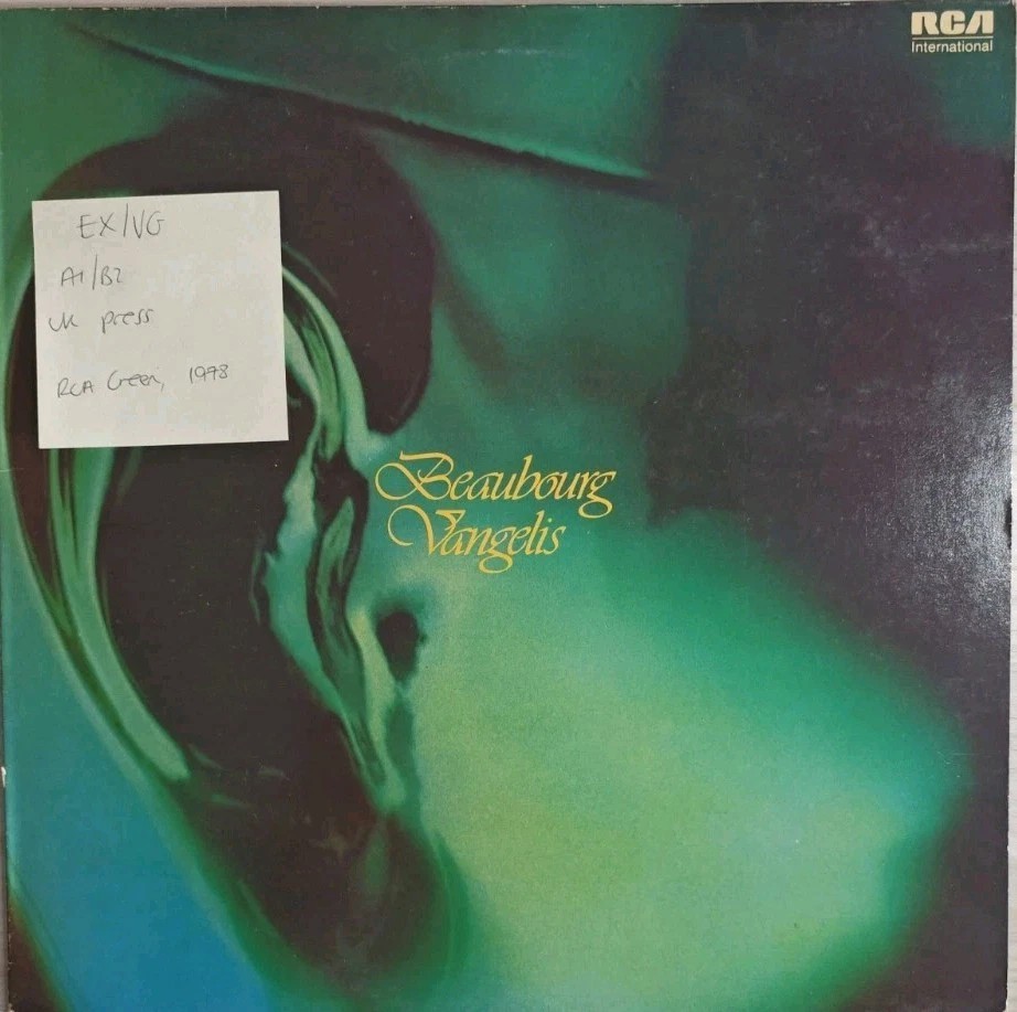 Vangelis Beaubourg Vinyl Record EX/VG NTS5158 1978 sleeve Vangelis Beaubourg Vinyl Record EX/VG NTS5158 1978 sleeve