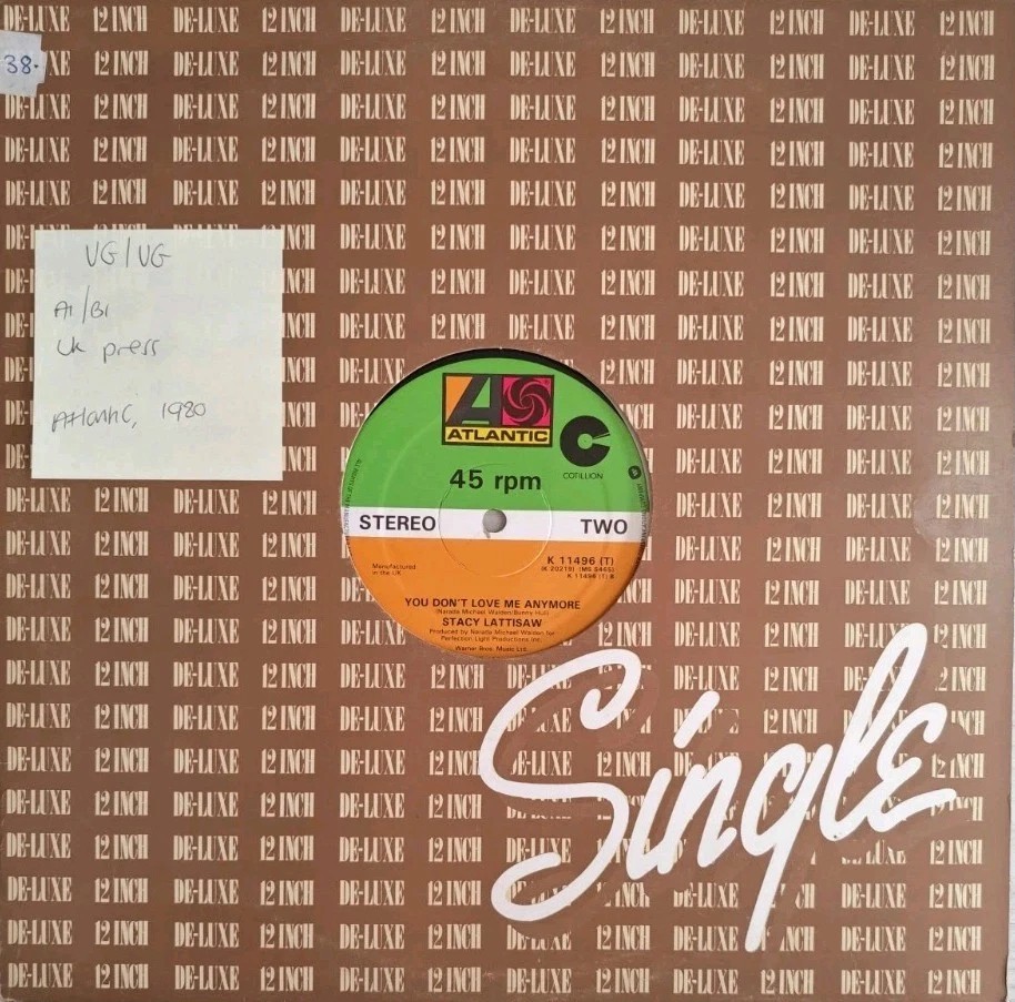 Stacy Lattisaw Jump To The Beat Vinyl Record 7" VG/VG K 11496 1980 sleeve Stacy Lattisaw Jump To The Beat Vinyl Record 7" VG/VG K 11496 1980 sleeve