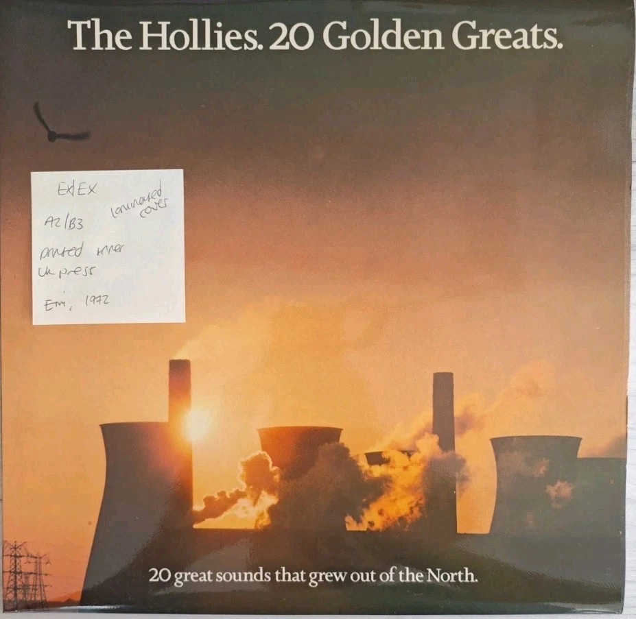 The Hollies 20 Golden Greats Vinyl Record LP EX/EX EMTV11 1972 sleeve The Hollies 20 Golden Greats Vinyl Record LP EX/EX EMTV11 1972 sleeve
