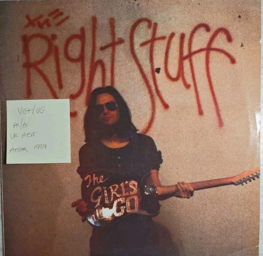 The Right Stuff The Girl's Go Vinyl Record 12" VG+/VG 612 915 1989 sleeve The Right Stuff The Girl's Go Vinyl Record 12" VG+/VG 612 915 1989 sleeve