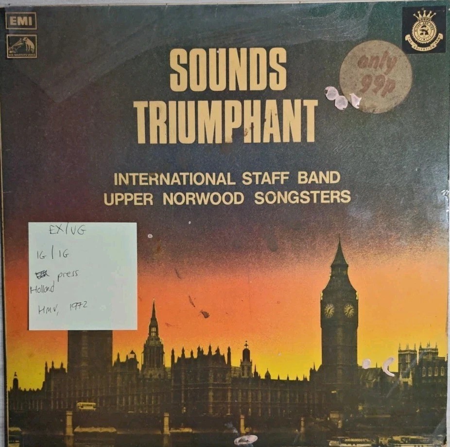 Various Sounds Triumphant Vinyl Record EX/VG SXLP50014 1972 sleeve Various Sounds Triumphant Vinyl Record EX/VG SXLP50014 1972 sleeve