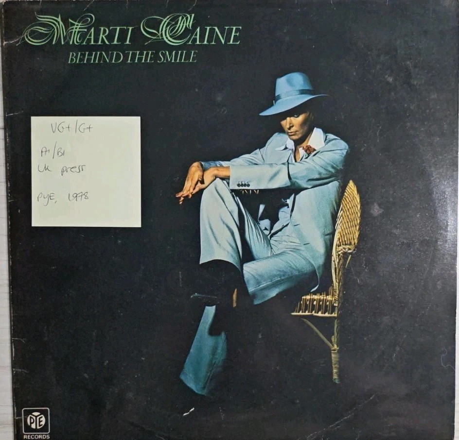 Marti Caine Behind The Smile Vinyl Record LP VG+/G+ NSPL18564 1978 sleeve Marti Caine Behind The Smile Vinyl Record LP VG+/G+ NSPL18564 1978 sleeve