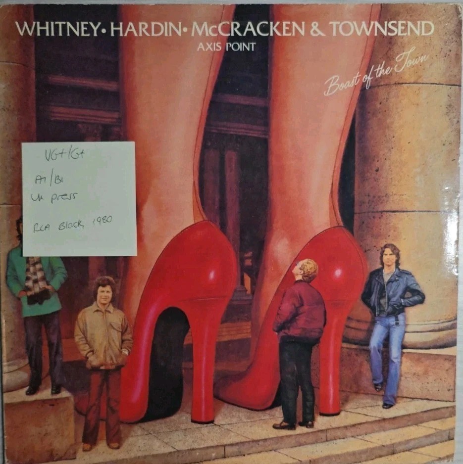 Whitney, Hardin, McCracken Axis Point Vinyl Record VG+/G+ PL25277 1980 sleeve Whitney, Hardin, McCracken Axis Point Vinyl Record VG+/G+ PL25277 1980 sleeve