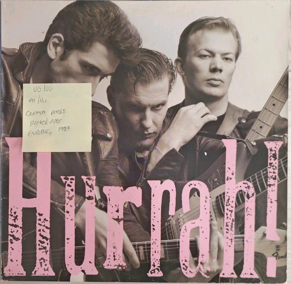 Hurrah Tell God I’m Here Vinyl Record VG/VG LP208201 1987 sleeve Hurrah Tell God I’m Here Vinyl Record VG/VG LP208201 1987 sleeve