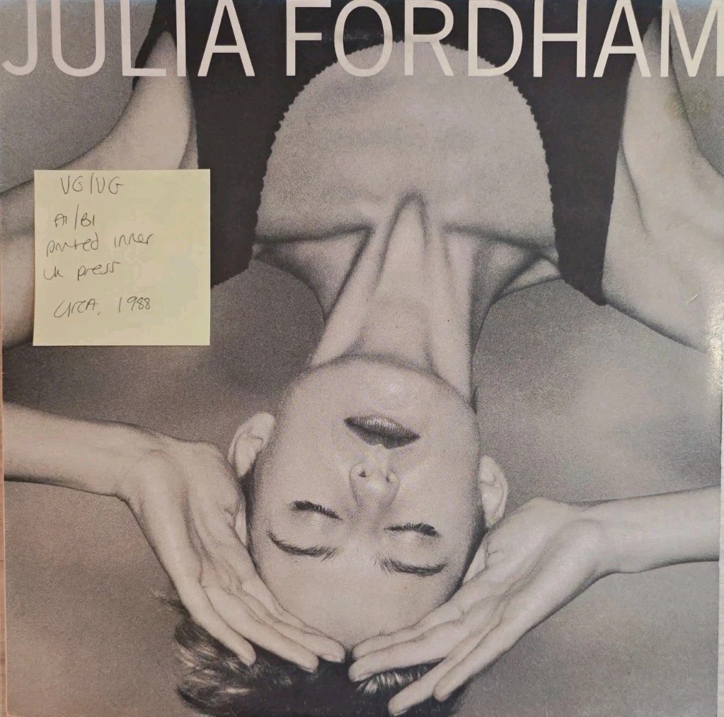 Julia Fordham Self Titled Vinyl Record LP VG/VG CIRCA 4 1988 sleeve Julia Fordham Self Titled Vinyl Record LP VG/VG CIRCA 4 1988 sleeve