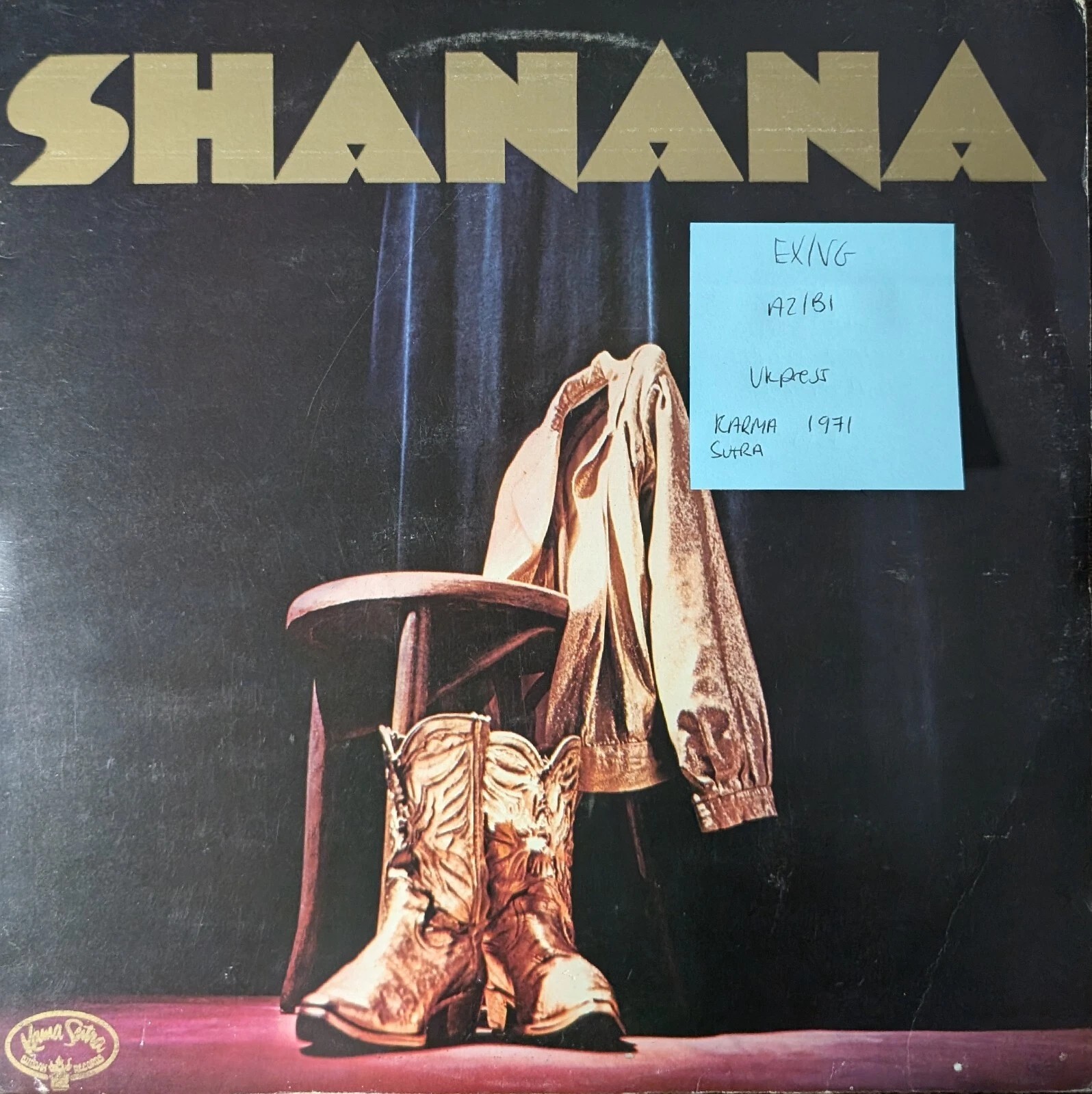 Shanana Self Titled Vinyl Record LP EX/VG 2319007 1971 sleeve Shanana Self Titled Vinyl Record LP EX/VG 2319007 1971 sleeve