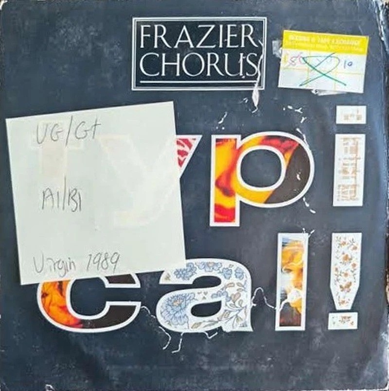 Frazier Chorus Typical! Vinyl Record 10" VG/VG VSA 1174 1989 sleeve Frazier Chorus Typical! Vinyl Record 10" VG/VG VSA 1174 1989 sleeve