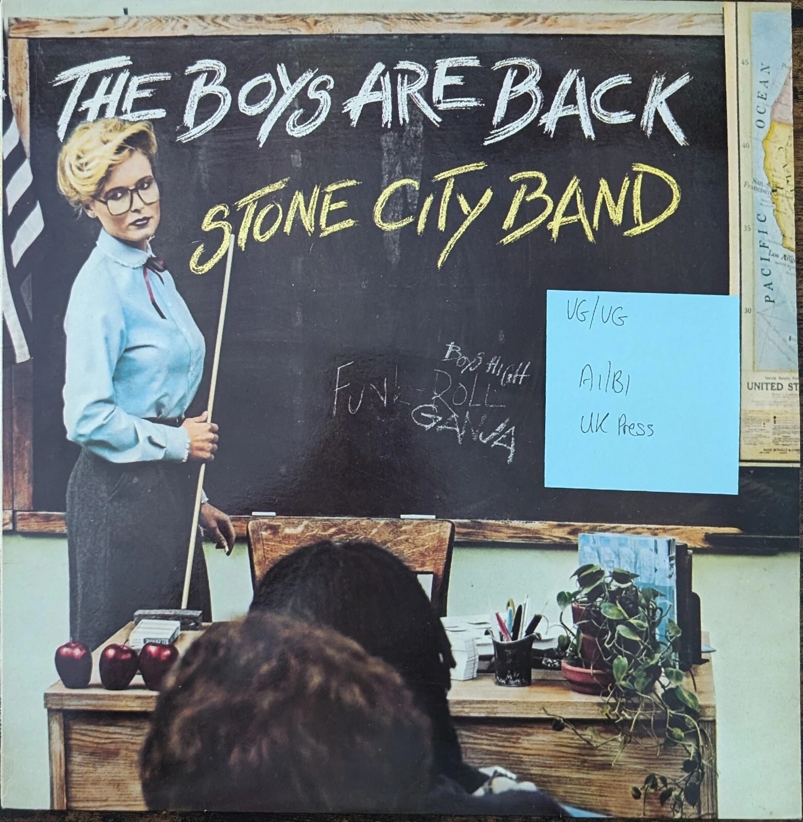 Stone City Band The Boys Are Back Vinyl Record VG/VG STML 12150 1981 1st Press sleeve Stone City Band The Boys Are Back Vinyl Record VG/VG STML 12150 1981 1st Press sleeve