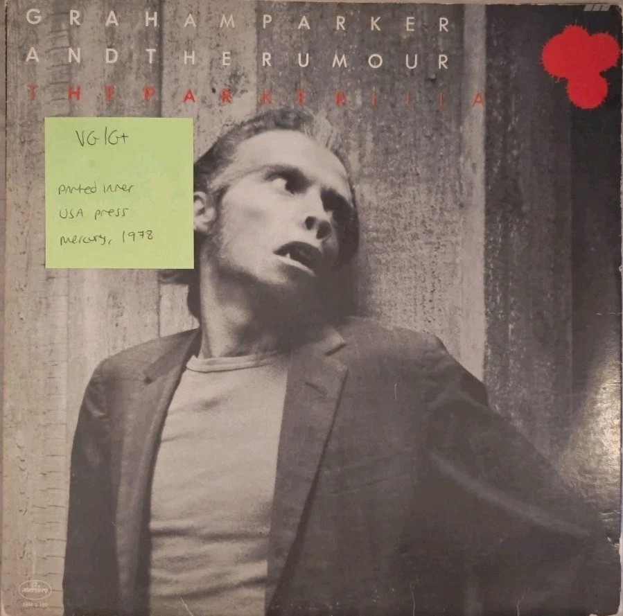 Graham Parker & The Rumour The Parkerilla Vinyl Record 2LP VG/G+ SRM2100 1978 sleeve Graham Parker & The Rumour The Parkerilla Vinyl Record 2LP VG/G+ SRM2100 1978 sleeve