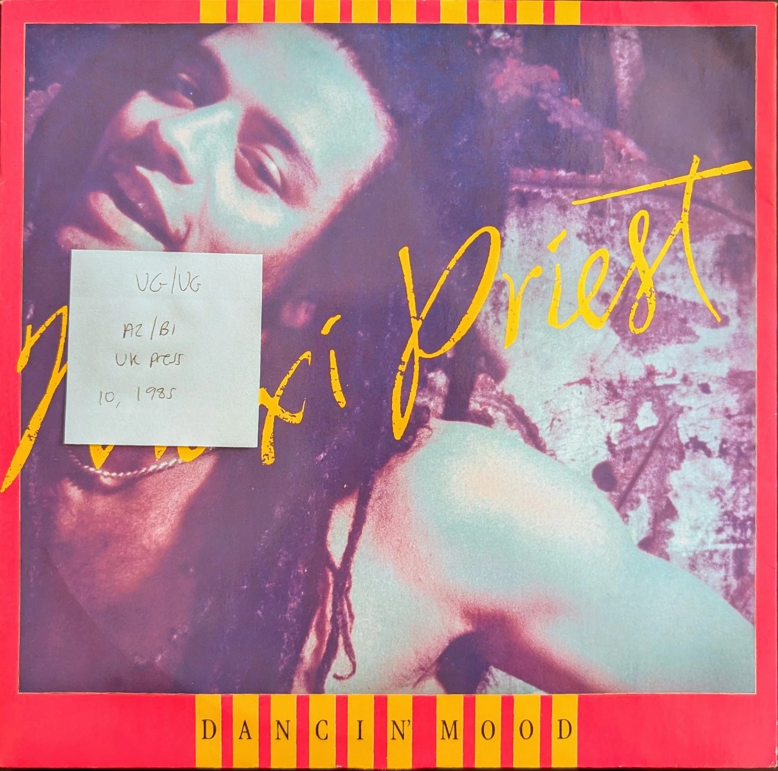 Maxi Priest Dancin' Mood Vinyl Record VG/VG MAXT2 1985 sleeve Maxi Priest Dancin' Mood Vinyl Record VG/VG MAXT2 1985 sleeve