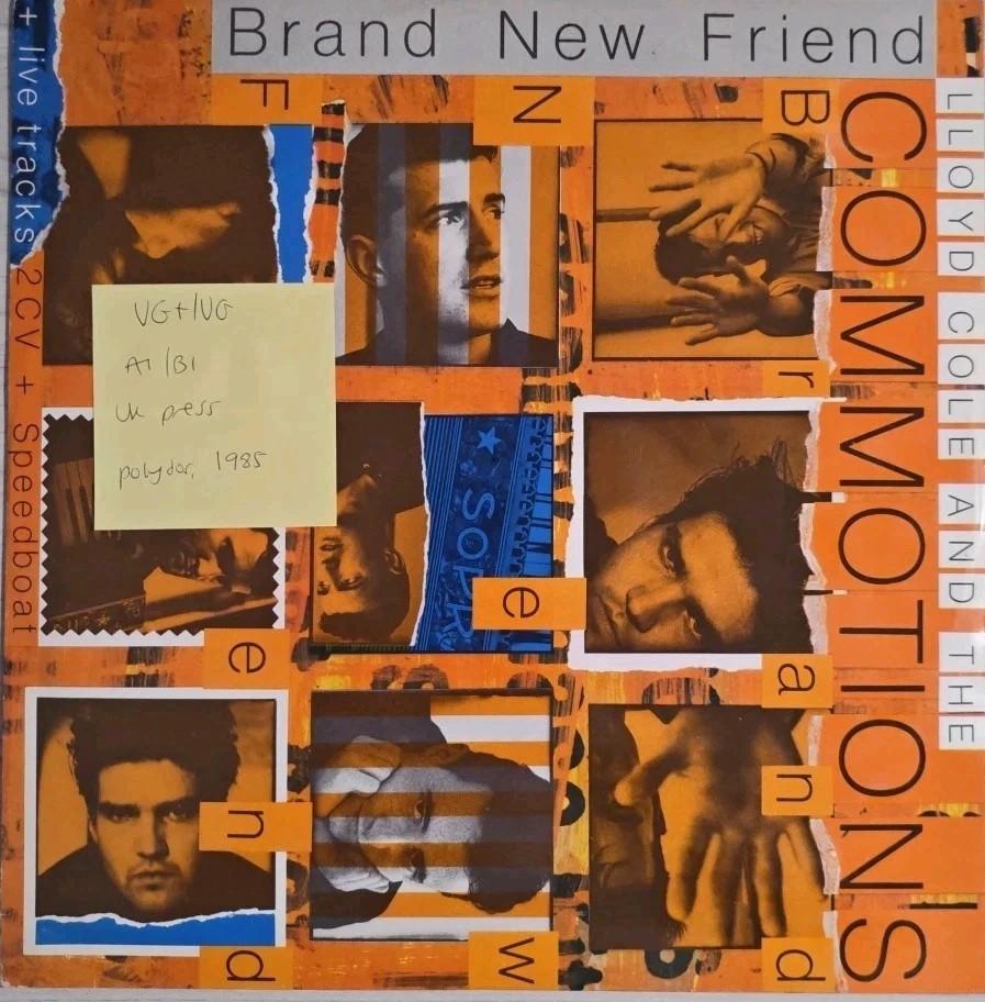 LLoyd Cole & The Commotions Vinyl Record 12" VG+/VG COLEX 4 1985 sleeve LLoyd Cole & The Commotions Vinyl Record 12" VG+/VG COLEX 4 1985 sleeve