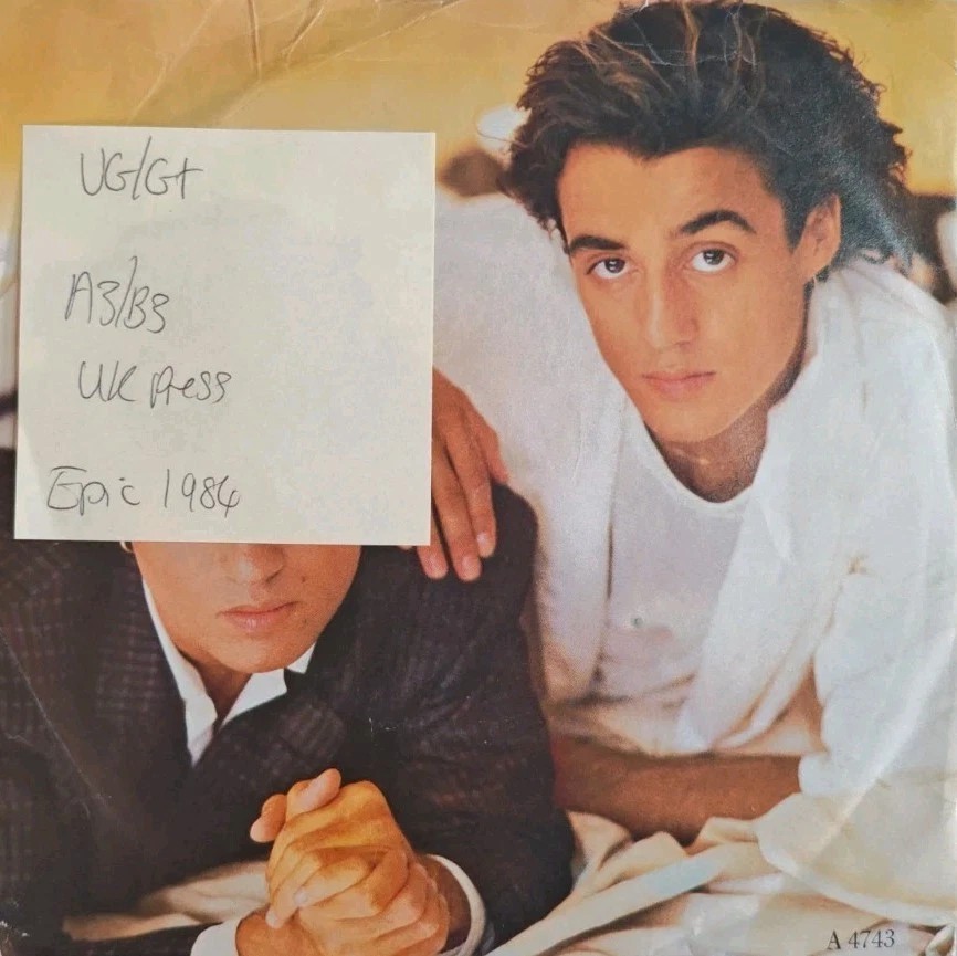 Wham! Freedom Vinyl Record 7" VG/G+ A4743 1984 sleeve Wham! Freedom Vinyl Record 7" VG/G+ A4743 1984 sleeve