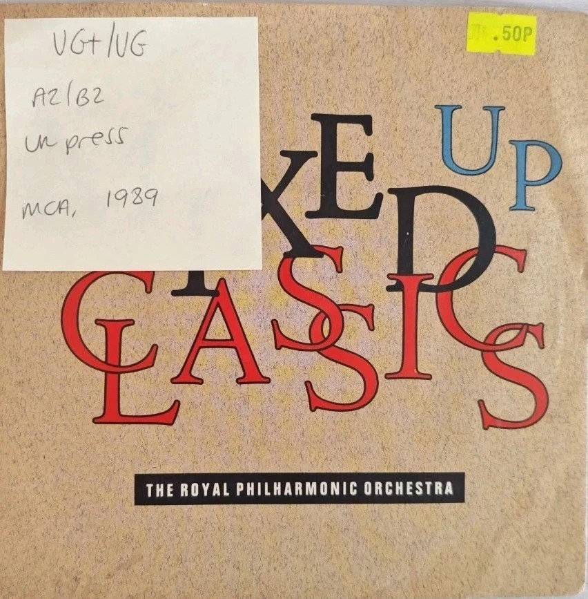Royal Philharmonic O Mixed Up Classics Vinyl Record 7" VG+/VG MCA1385 1989 sleeve Royal Philharmonic O Mixed Up Classics Vinyl Record 7" VG+/VG MCA1385 1989 sleeve