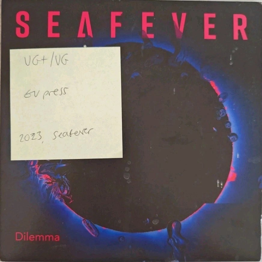 Dilemma Seafever Vinyl Record 7" VG+/VG 2023 Signed sleeve Dilemma Seafever Vinyl Record 7" VG+/VG 2023 Signed sleeve