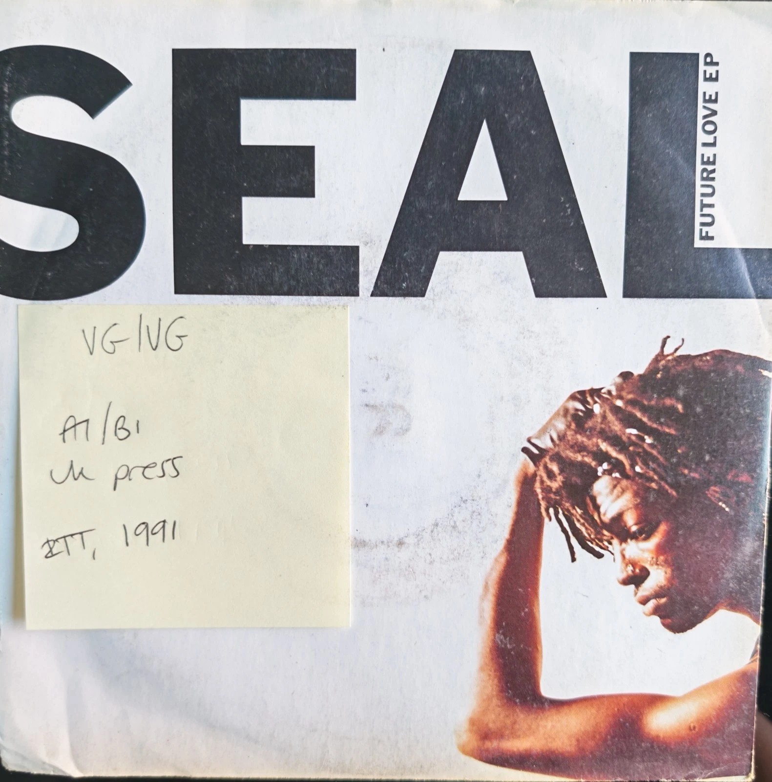 Seal Future Love EP Vinyl Record 7" VG/VG ZANG 11 1991 sleeve Seal Future Love EP Vinyl Record 7" VG/VG ZANG 11 1991 sleeve