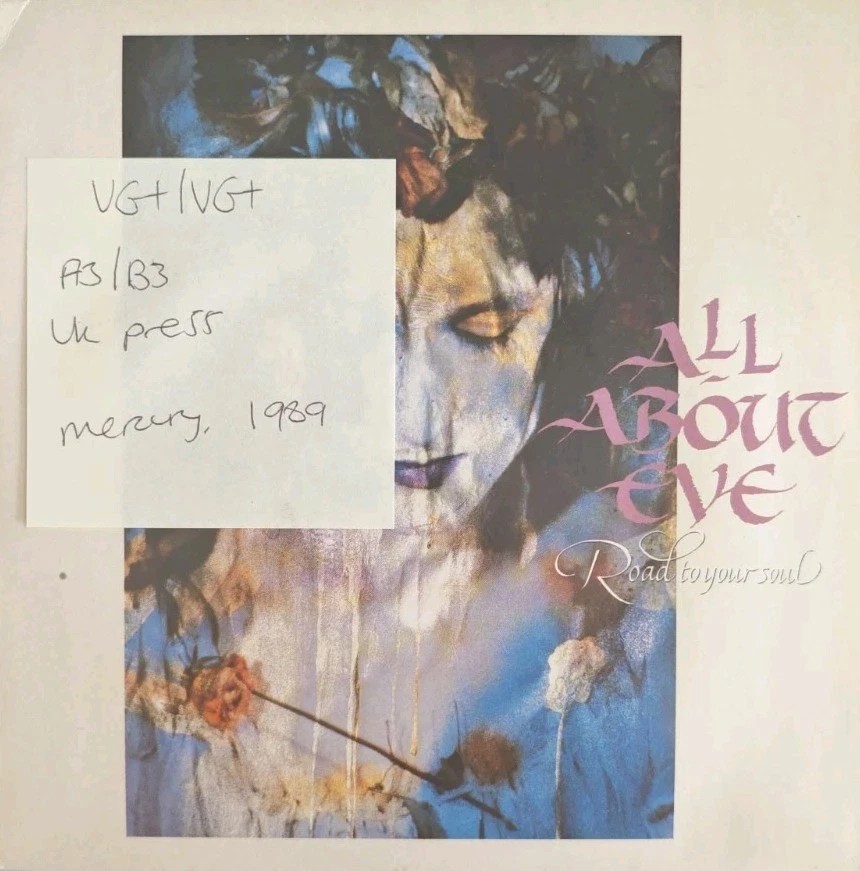 All About Eve Road To Your Soul Vinyl Record 7" VG+/VG+ EVEN10 sleeve All About Eve Road To Your Soul Vinyl Record 7" VG+/VG+ EVEN10 sleeve