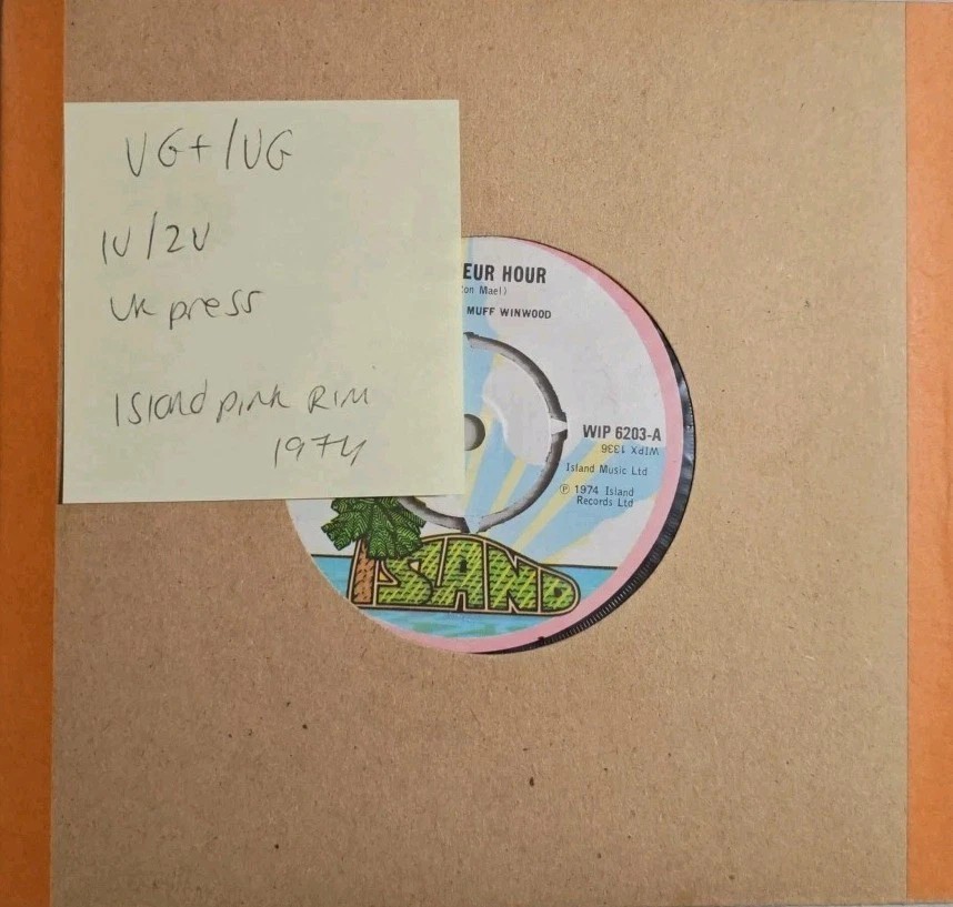 Sparks Amateur Hour Vinyl Record 7" VG+/VG WIP 6203 1974 sleeve Sparks Amateur Hour Vinyl Record 7" VG+/VG WIP 6203 1974 sleeve