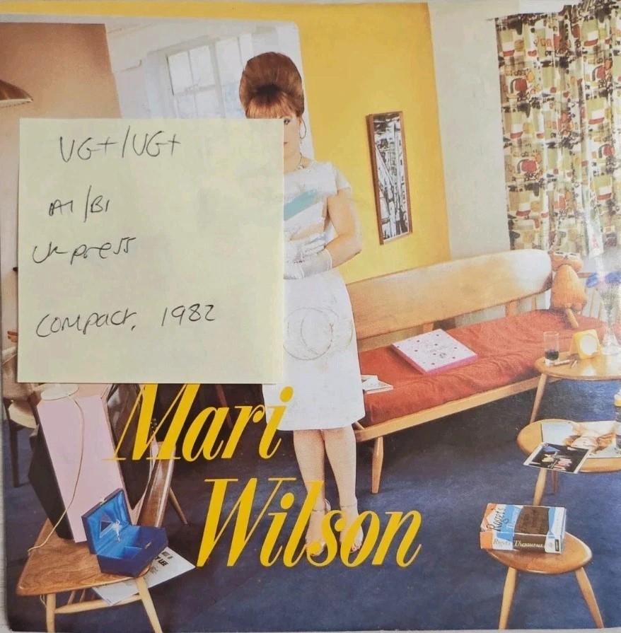 Mari Wilson Just What I Always Wanted Vinyl Record 7" VG+/VG+ PINK4 1982 vinyl record sleeve Mari Wilson Just What I Always Wanted Vinyl Record 7" VG+/VG+ PINK4 1982 vinyl record sleeve